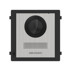 Post videointerfon de exterior pentru blocuri Hikvision DS-KD8003-IME1 (B) - DS-KD8003-IME1B/NS