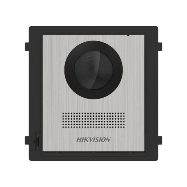 Post videointerfon de exterior pentru blocuri Hikvision DS-KD8003-IME1 (B) - DS-KD8003-IME1B/NS