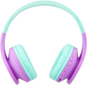 PowerLocus Casti pentru copii, Wireless, P1 Teal Purple - P1KIDS-TEALPURPLE