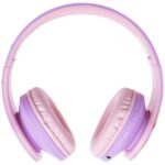 PowerLocus Casti pentru copii, Wireless, P2 Angry Birds Pink - P2KIDSANGRY-PINK - imagine 2
