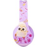 PowerLocus Casti pentru copii, Wireless, P2 Angry Birds Pink - P2KIDSANGRY-PINK - imagine 4