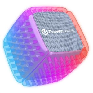 PowerLocus Set Boxa portabila Aero Bluetooth cu microfon wireless - PWL-PL201-BLPURPLE