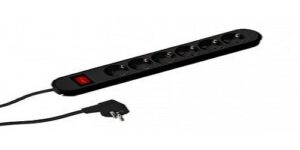 Prelungitor Bachmann SMART 6xCEE7/3 PC, cu intrerupator - BM-381.152K