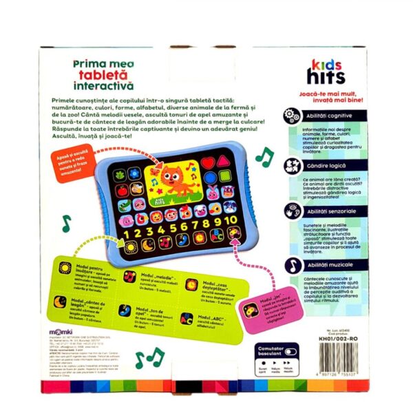 PRIMA MEA TABLETA INTERACTIVA - KH01/002-RO