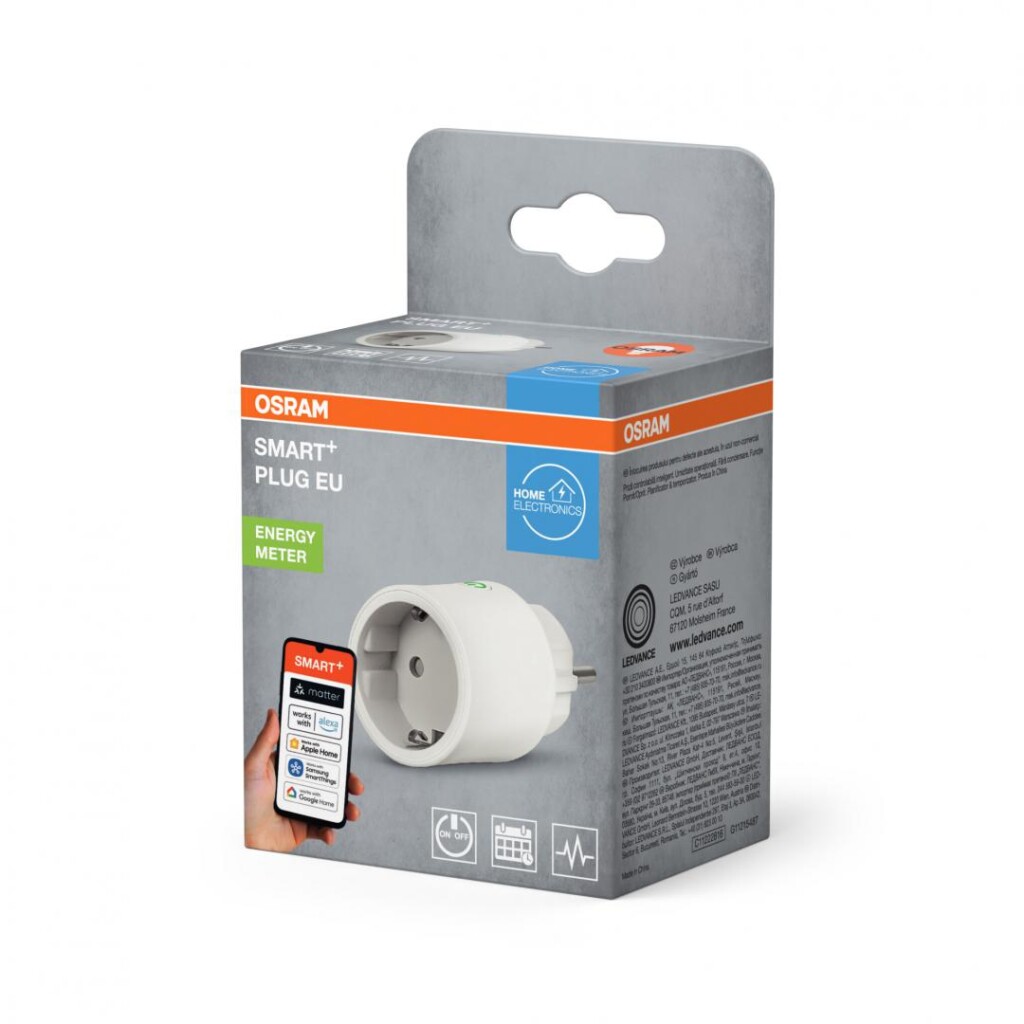 Priza inteligenta Osram SMART+ Matter over WiFi (2.4 GHz) - 000004099854419201 Priza inteligenta Osram SMART+ Matter over WiFi (2.4 GHz) - 000004099854419201
