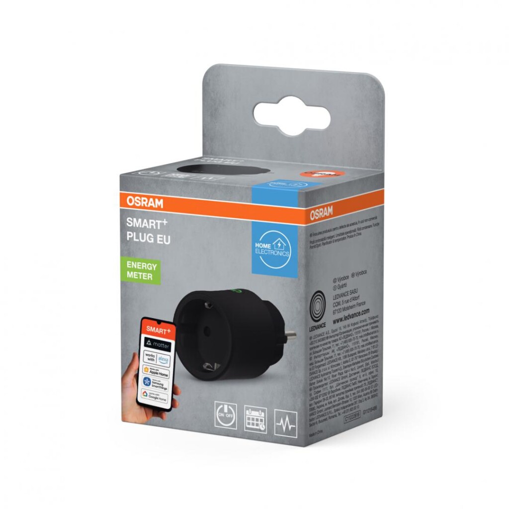 Priza inteligenta Osram SMART+ Matter over WiFi (2.4 GHz) - 000004099854419225 Priza inteligenta Osram SMART+ Matter over WiFi (2.4 GHz) - 000004099854419225