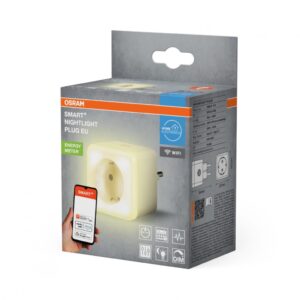 Priza inteligenta Osram Smart+ Wi-Fi, cu lumina de noapte - 000004099854418211