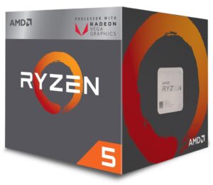 Procesor AMD Ryzen 5 2400G, 3.9 GHz, Socket AM4 - YD2400C5FBBOX
