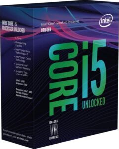 Procesor Intel® Core™ I5-9600K, 3.7 GHz, 9MB, Socket 1151 - BX80684I59600K