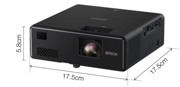 Proiector Epson EF-11 Mini laser projection TV, 3LCD, 1000 lumeni - V11HA23040