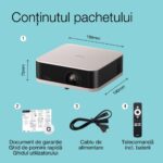 PROIECTOR EPSON EF-61R ROSE QUARTZ, Luminozitate: 700 Lumeni - V11HB72240