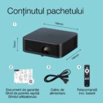 PROIECTOR EPSON EF-62N METALLIC NAVY, 700 Lumeni, Rezolutie: 4K - V11HB73440