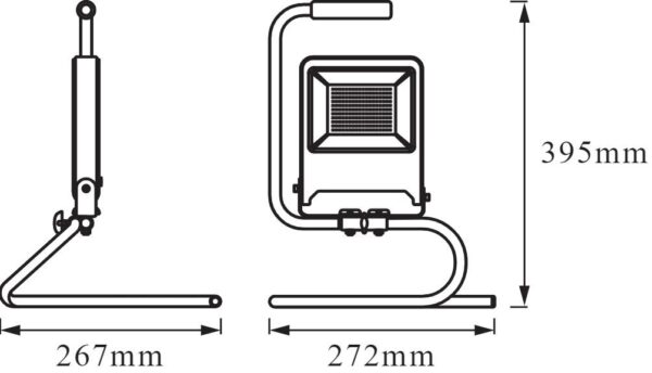 Proiector LED (lampa de lucru) Ledvance Worklight S-Stand, 50W - 000004058075213876