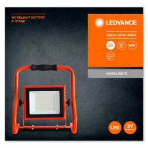 Proiector LED portabil (lampa de lucru) Ledvance Worklight Battery - 000004058075576490