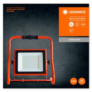 Proiector LED portabil (lampa de lucru) Ledvance Worklight Battery - 000004058075576513