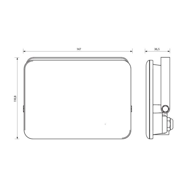 Proiector LED Vivalux RICH, 30W, 230V, 2700 lm, lumina rece (6400K) - VIV004533