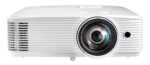 Proiector Optoma W309ST, DLP 3D, WXGA 1280* 800, 3800 lumeni - E9PD7DR01EZ1