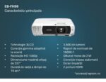 PROJECTOR EPSON EB-FH08, Tehnologie 3LCD, Luminozitate - V11HB54040