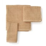 Prosop de baie Honey Cream, bumbac 500 gr, 30x50 cm - HR-BHTWL50-HNY - imagine 2