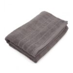 Prosop de baie Soft Grey, bumbac 500 gr, 70x140 cm - HR-BHTWL140-GRY