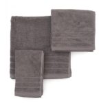 Prosop de baie Soft Grey, bumbac 500 gr, 70x140 cm - HR-BHTWL140-GRY - imagine 3