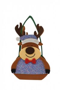 Prosop de bucatarie cu gentuta Deer - HR-TWLBAG-RND