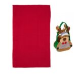 Prosop de bucatarie cu gentuta Deer - HR-TWLBAG-RND