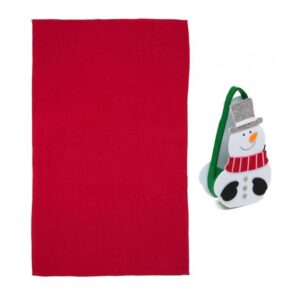 Prosop de bucatarie cu gentuta Snowman - HR-TWLBAG-SNM