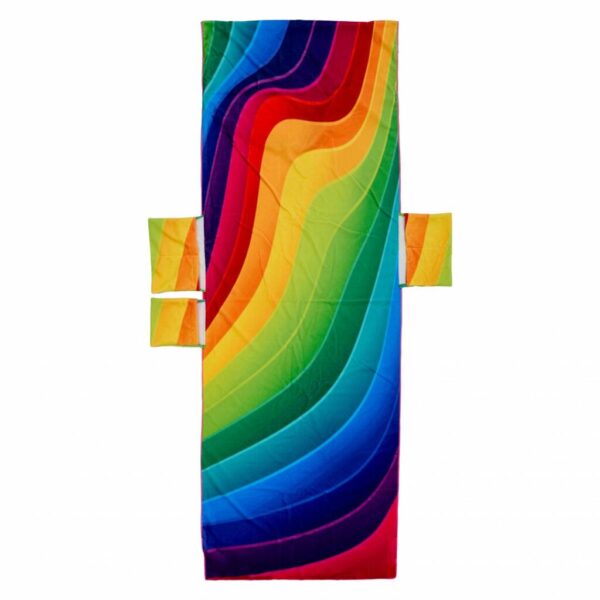 Prosop pentru sezlong 74x207 cm Rainbow - HR-CHBHTWL207-RNB