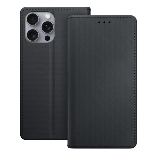 Protective case 3mk Wallet Case for iPhone 16 Pro Max, Black - PHA-5903108576277
