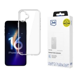 Protective cover 3mk Armor Case for iPhone 16, Transparent - PHA-5903108579728