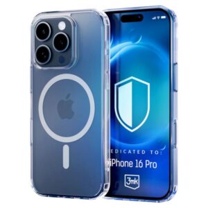 Protective cover 3mk MagCase for iPhone 16 Pro, Transparent - PHA-5903108585231