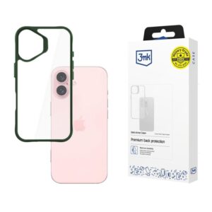 Protective cover 3mk Satin Armor Case+ for iPhone 16, Green - PHA-5903108592710