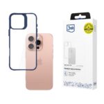 Protective cover 3mk Satin Armor Case+ for iPhone 16 Pro, Blue - PHA-5903108592666