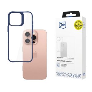 Protective cover 3mk Satin Armor Case+ for iPhone 16 Pro, Blue - PHA-5903108592666