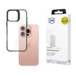 Protective cover 3mk Satin Armor Case+ for iPhone 16 Pro, Green - PHA-5903108592727