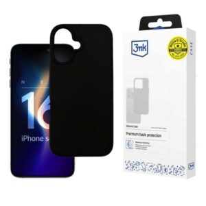 Protective cover 3mk Silicone Case for iPhone 16 Plus, Transparent - PHA-5903108586627