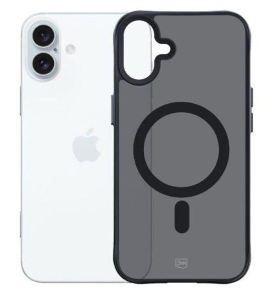 Protective cover 3mk Smoke MagCase for iPhone 16 Plus - PHA-5903108586665