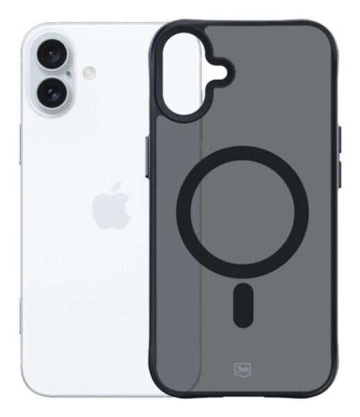 Protective cover 3mk Smoke MagCase for iPhone 16 Plus - PHA-5903108586665