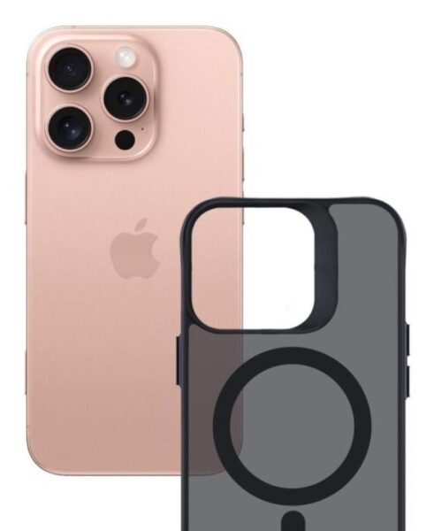 Protective cover 3mk Smoke MagCase for iPhone 16 Pro - PHA-5903108586672