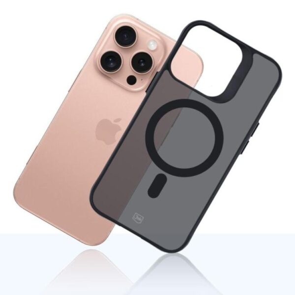 Protective cover 3mk Smoke MagCase for iPhone 16 Pro - PHA-5903108586672