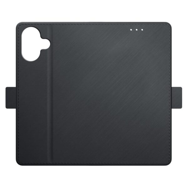 Protective cover 3mk Wallet Case for iPhone 16 Plus, Black - PHA-5903108576260