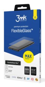 Protective film 3mk FlexibleGlass Max™ for iPhone 16 Pro, Black - PHA-5903108597845