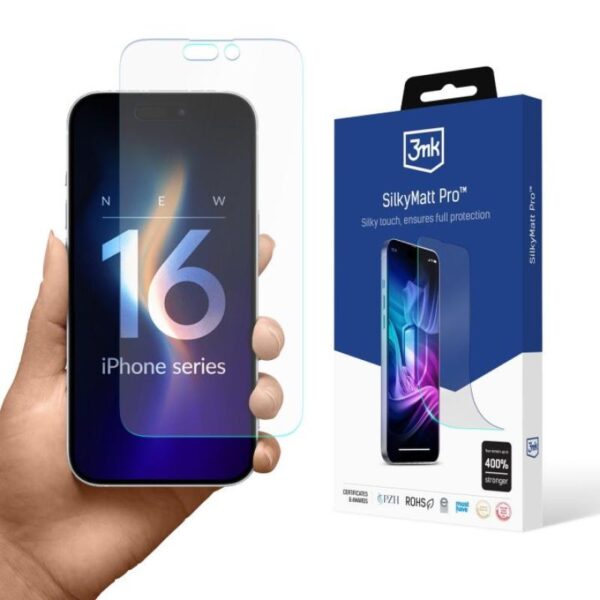 Protective film 3mk Silky Matt Pro for iPhone 16 - PHA-5903108589161