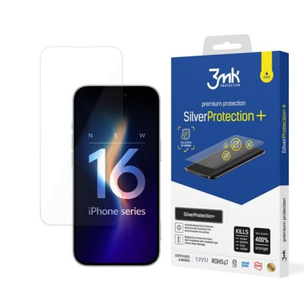 Protective foil 3mk SilverProtection+ for iPhone 16 Pro Max - PHA-5903108589239