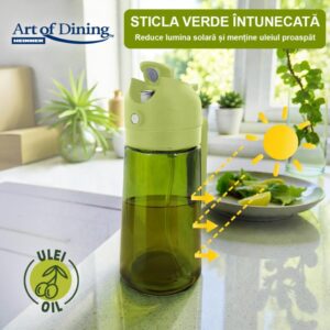 PULVERIZATOR ULEI/OTET 450ML, 2 IN 1, VERDE, ART OF DINING BY HEINNER - HR-JN-450MLV