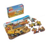 PUZZLE MAXI, 24 PIESE- CONSTRUCTII - PUEDOK19011