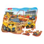 PUZZLE MAXI, 24 PIESE- CONSTRUCTII - PUEDOK19011