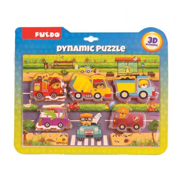 PUZZLE TRAFIC, 17 PIESE - PUEDOB2216