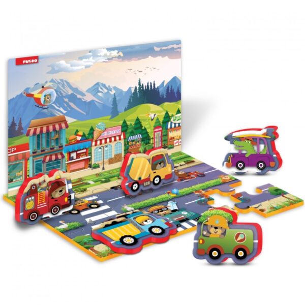 PUZZLE TRAFIC, 17 PIESE - PUEDOB2216